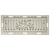 Ventique - Avalanche - Flush Mount Metal Floor Register