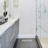 Ventique - Avalanche - Flush Mount Metal Floor Register- Bathroom View