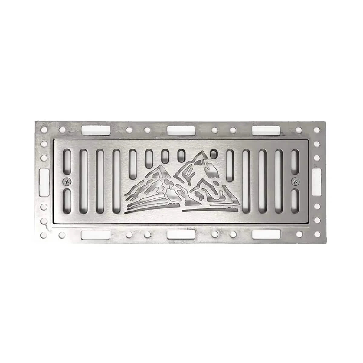OF410ANDBP Ventique Avalanche - Brushed Platinum, 4" x 10", No Damper