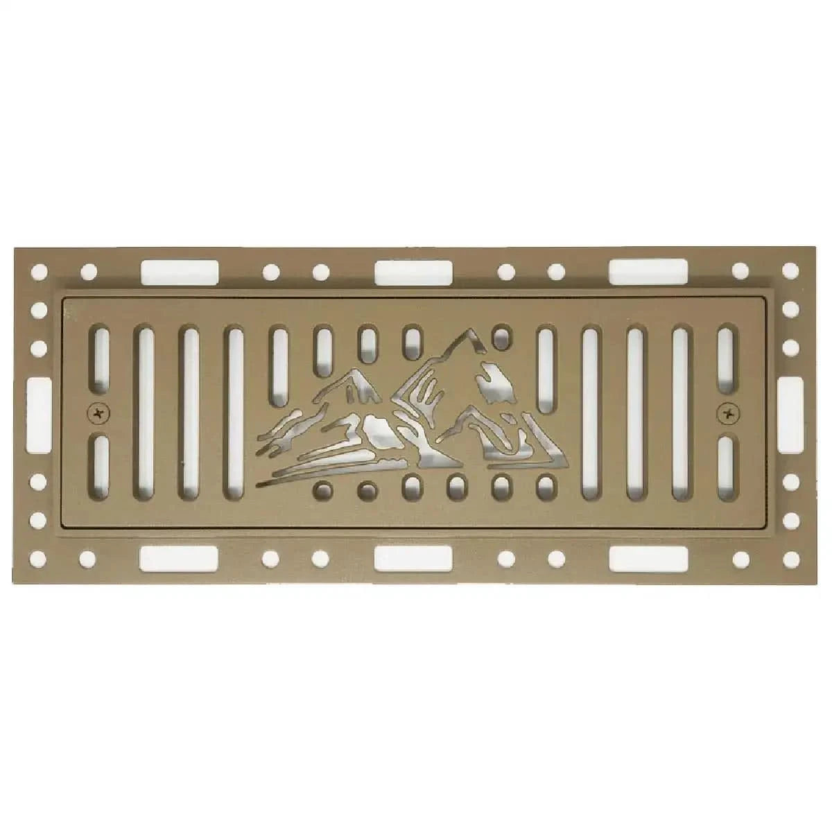 Ventique - Avalanche - Flush Mount Metal Floor Register