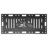 OF412ANDMB Ventique Avalanche - Midnight Black, 4" x 12", No Damper