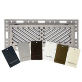 Ventique - Breeze - Flush Mount Metal Floor Register - Color Options