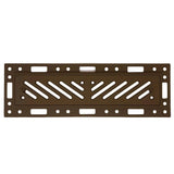 Ventique - OF212BWDBL Breeze - Burnt Leaf, 2.5" x 12", Damper Installed