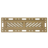 Ventique - OF410BWDDS Breeze - Desert Sand, 4" x 10", Damper Installed