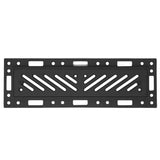 Ventique - OF410BNDMB Breeze - Midnight Black, 4" x 10", No Damper