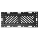 Ventique - OF212BNDMB Breeze - Midnight Black, 2.5" x 12", No Damper