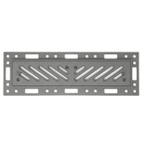 Ventique - OF410BWDMF Breeze - Mountain Fog, 4" x 10", Damper Installed