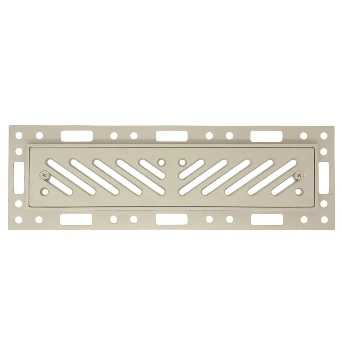Ventique - OF410BWDSD Breeze - Safari Dust, 4" x 10", Damper Installed