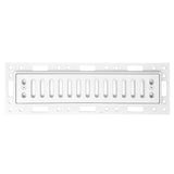 OF212FNDAW Ventique Forest - Arctic White, 2.5" x 12", No Damper