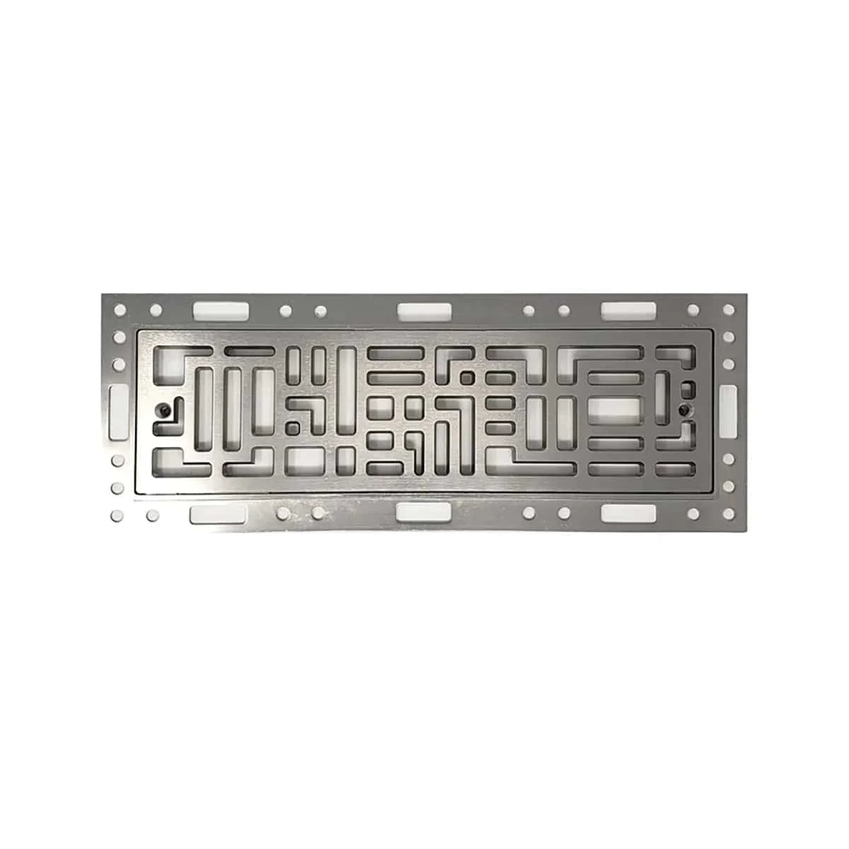 OF410TNDBP Ventique Tornado - Brushed Platinum, 4" x 10", No Damper