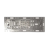 OF412TNDBP Ventique Tornado - Brushed Platinum, 4" x 12", No Damper