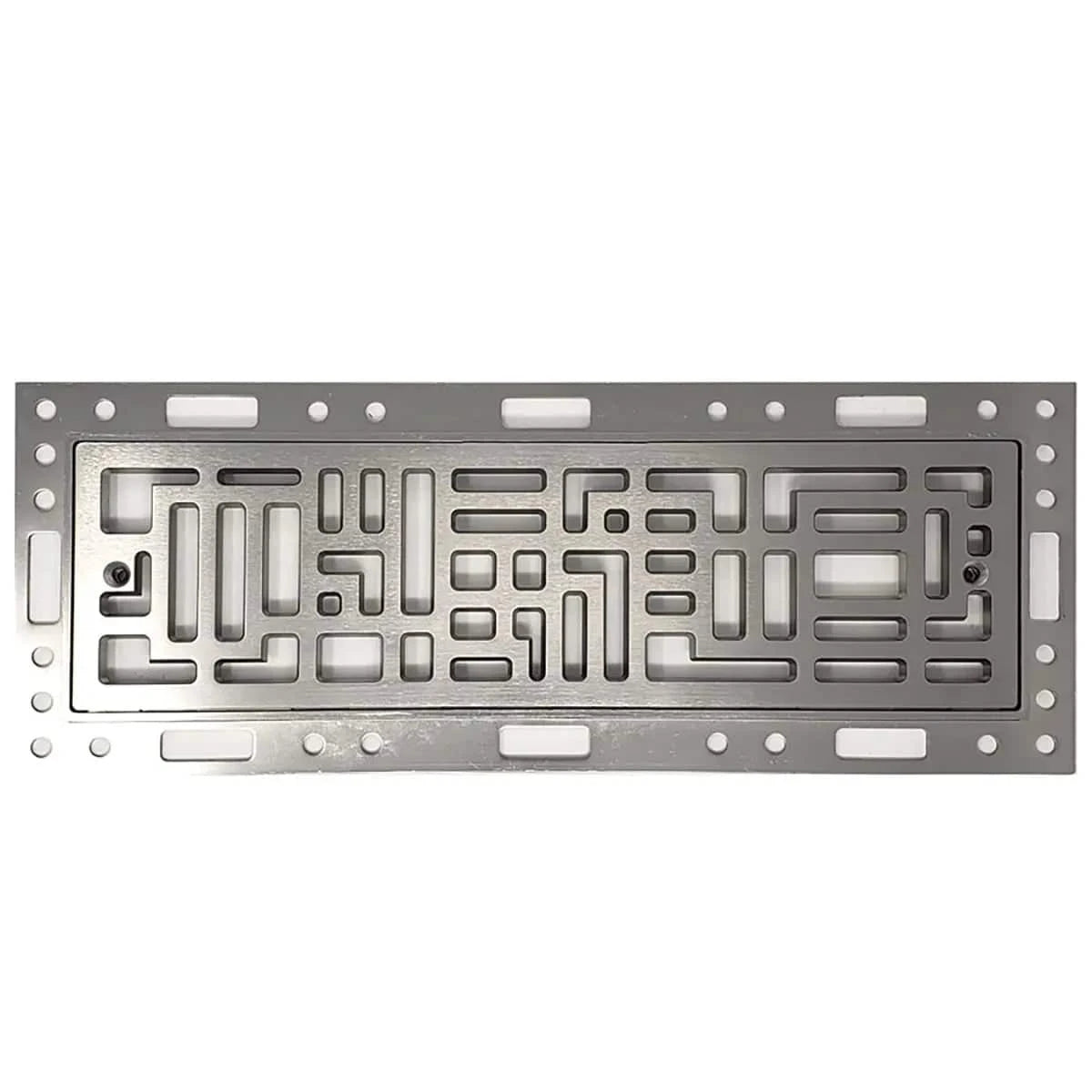 OF414TNDBP Ventique Tornado - Brushed Platinum, 4" x 14", No Damper