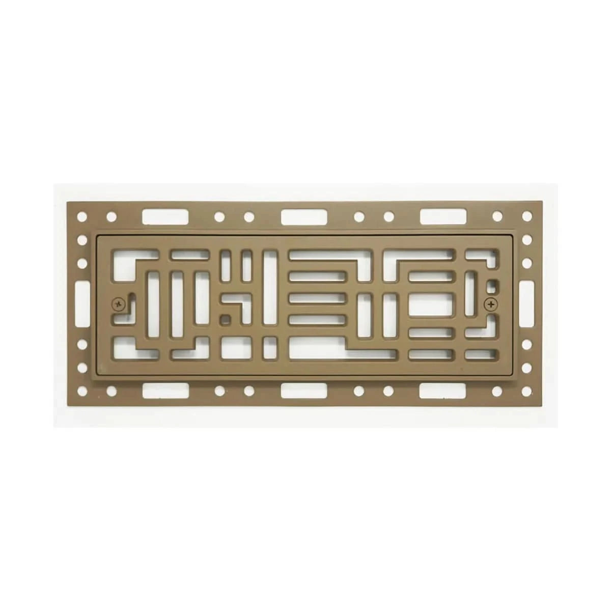 OF412TNDDS Ventique Tornado - Desert Sand, 4" x 12", No Damper