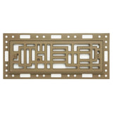 OF414TNDDS Ventique Tornado - Desert Sand, 4" x 14", No Damper