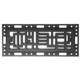 OF414TNDMB Ventique Tornado - Midnight Black, 4" x 14", No Damper