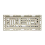 OF412TNDSD Ventique Tornado - Safari Dust, 4" x 12", No Damper