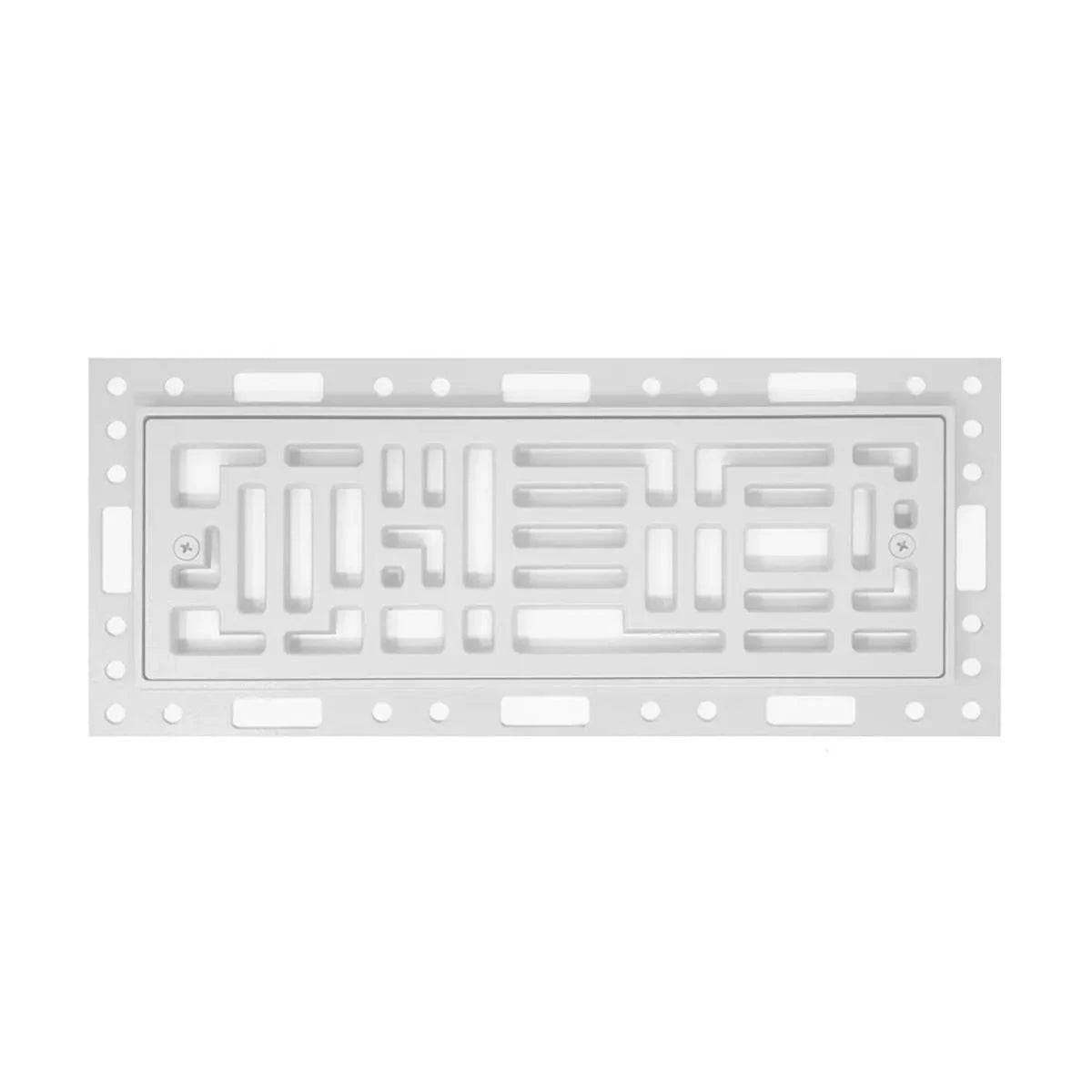 OF412TNDAW Ventique Tornado - Arctic White, 4" x 12", No Damper