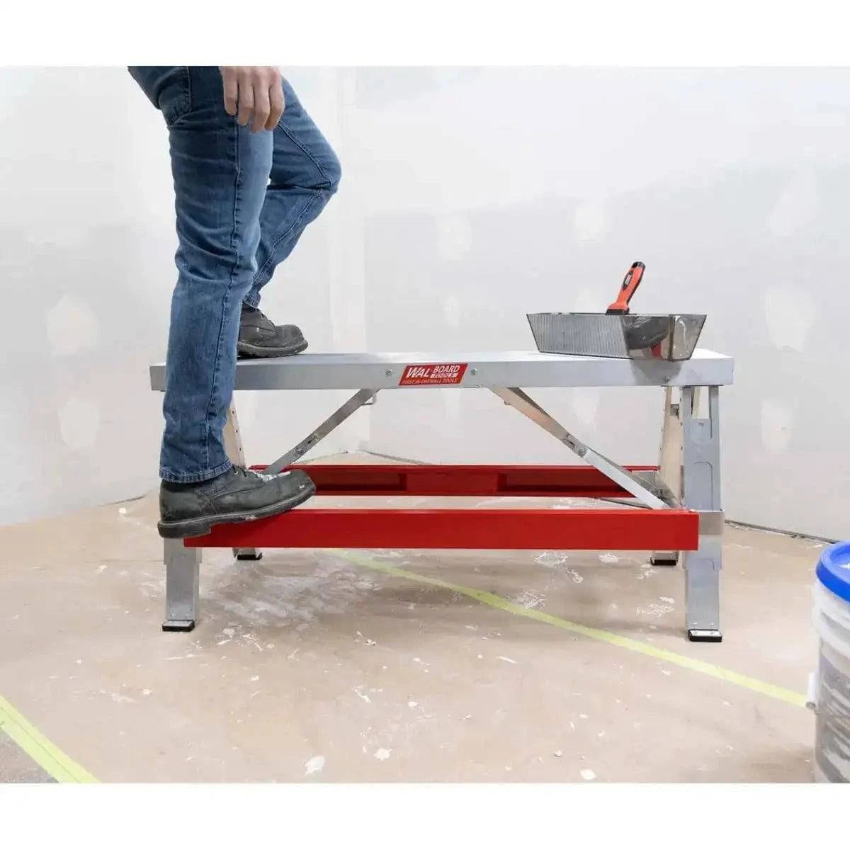 Wal-Board Tools 9-1/2" x 48" Aluminum Folding Bench