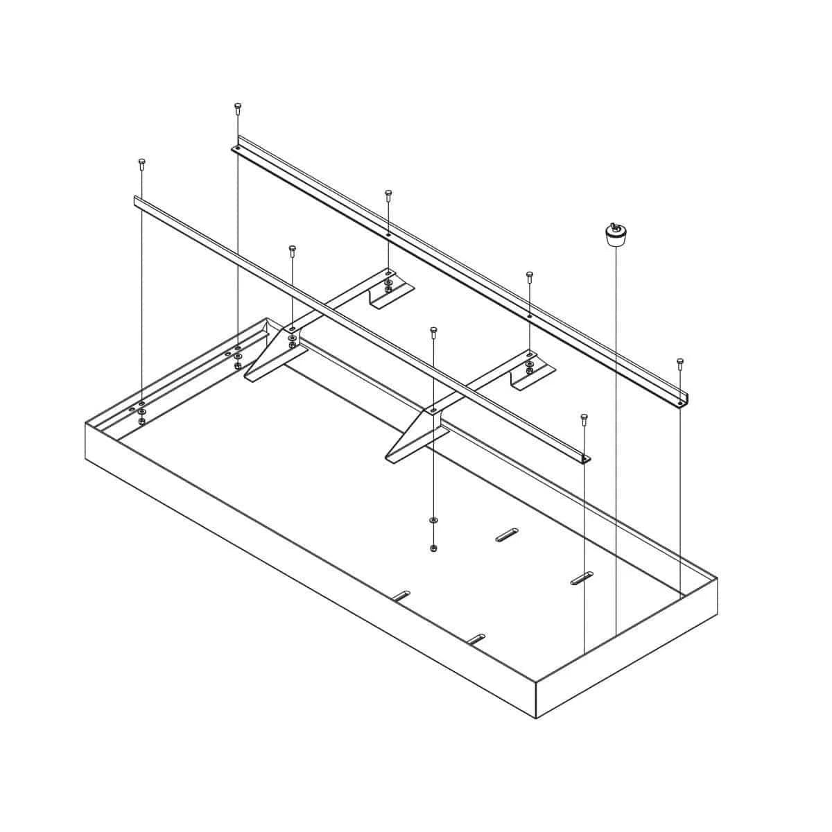 Husqvarna TS250XL Water Tray