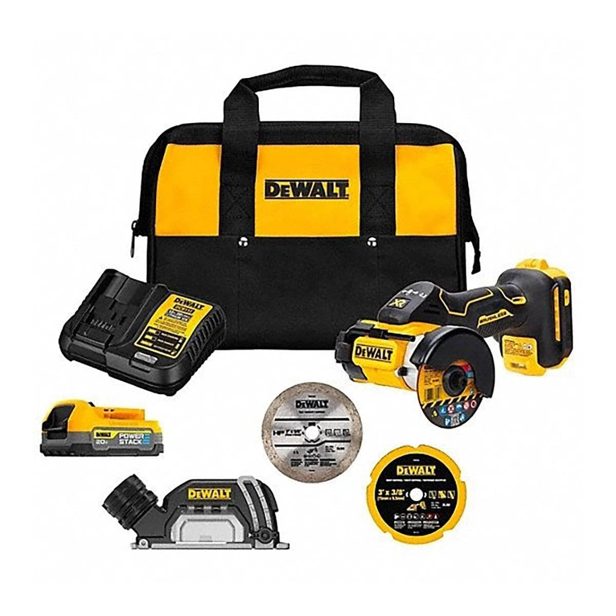 Dewalt XR 20V MAX Brushless Cordless 3 in. Cut-Off Tool Kit