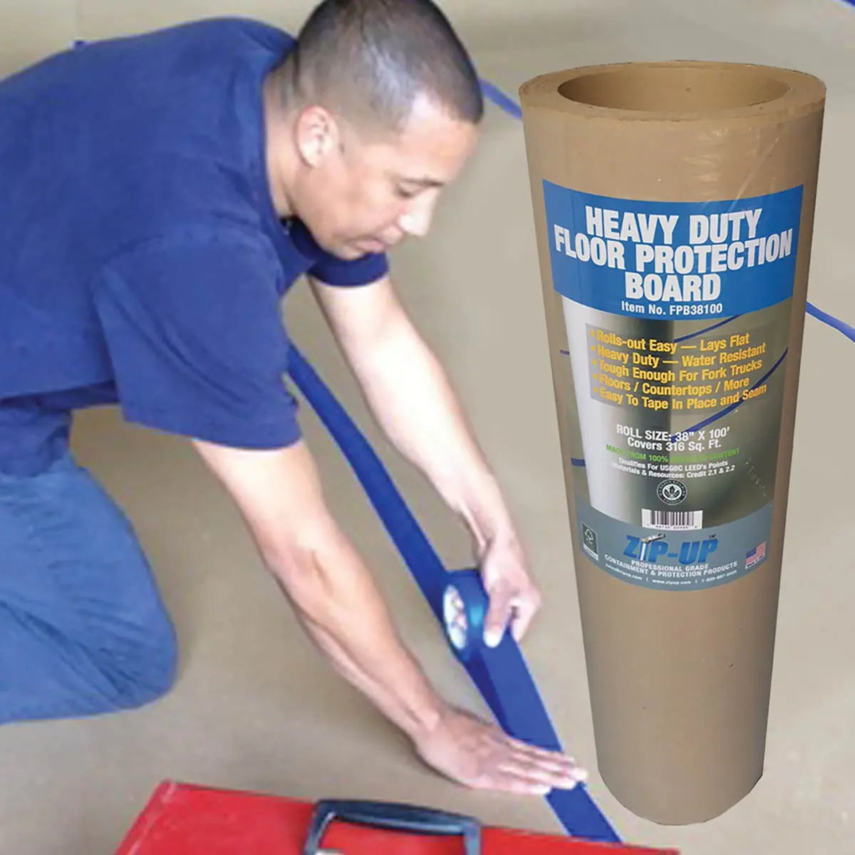 heavy-duty floor protection board