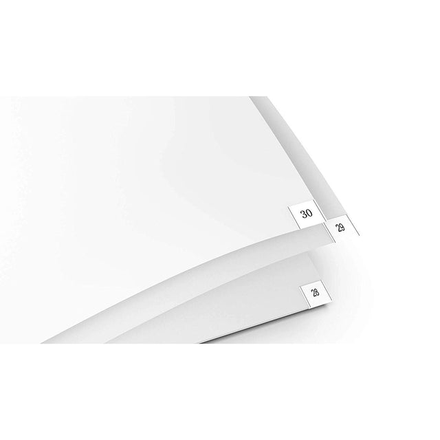 Zip-Up Tacky White Mats