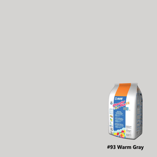 Mapei Ultracolor Plus FA Grout, 10 lb. Bag - Warm Gray
