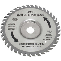 Crain 821 Carbide Tipped Replacement Blade Best for undercutting along walls and door jambs